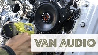 Replacing RAM Promaster City Door Speaker and Tweeter with JBL Club Speakers Van Audio Walkthrough [upl. by Wini]