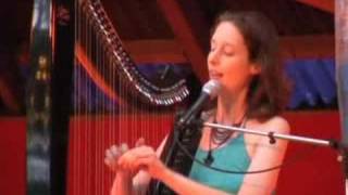 Celtic Harp and Song at Folk Festival  Keltische Harfe und Gesang [upl. by Yrekcaz]