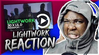 30 X Lil D  Lightwork Freestyle  Pressplay REACTION [upl. by Rosa]