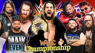 WRESTLEMANIA LIGHT HEAVYWEIGHTS  WWE Championship [upl. by Stricklan724]