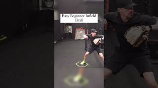 Easy Beginner Infield Drill ⚾️🥎 [upl. by Bilak]