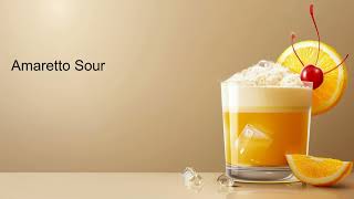 Amaretto Sour Cocktail [upl. by Diarmid]