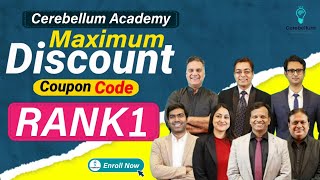 Cerebellum Academy Coupon Code  How to get Maximum Discount on Cerebellum Academy Plan [upl. by Damales]