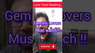 Gemini Crush Tarot Reading  Current Feeling of Crush shorts trending [upl. by Baggott]