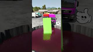 cargotruck truck pothole simulation shorts [upl. by Hardin]