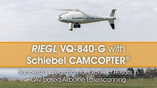 Integration des RIEGL VQ840G in den Schiebel CAMCOPTER® S100 [upl. by Fran891]