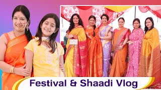 Garhwali Shaadi Vlog and Festival Celebration  A Day In My LIFE  CookWithNisha [upl. by Atsed881]