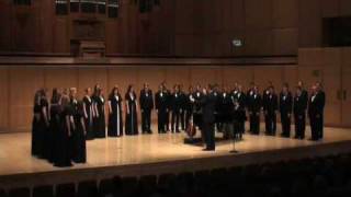 The University of Utah Singers Jentends le Moulin [upl. by Ecnahc]