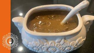 Deliciosa Salsa Gravy con Champinones Para Pure de Papa Pavo y Carnes [upl. by Megargee103]