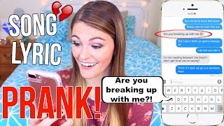 Song Lyric Prank On My Boyfriend GONE WRONG Usher Burn [upl. by Eugenio911]