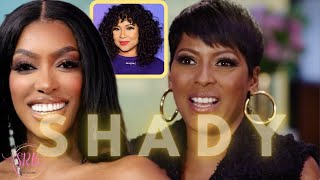 PORSHA WILLIAMS SHADES TAMRON HALL on quotThe Breakfast Clubquot SheRoyalBee [upl. by Johnnie438]