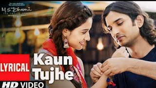 Kaun thuje musical video  ms dhonithe untold story  Amaal mallikviralvideo trendingvideo [upl. by Notfilc]