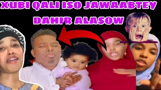 XUBI QAALI OO U SOO JAWAABTEY DAHIR ALASOW IYO DADKII AY KA BEEN SHEEGEEN IN GABHADHEEDI LAGA QAATEY [upl. by Akirret]