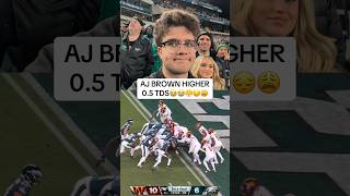 LOST A BAG On AJ Brown LIVE😭NFL shorts eagles [upl. by Harad]