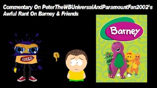 Noggins Commentaries 3 Ptbf2002s Awful Rant On Barney amp Friends [upl. by Goulden]