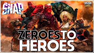 NUEVA TEMPORADA ABRIL ZEROES TO HEROES 🔴❗ MARVEL SNAP [upl. by Mail]