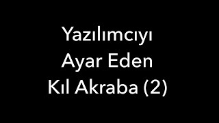 Yazılımcıyı Ayar Eden Kıl Akraba 2 [upl. by Esil]