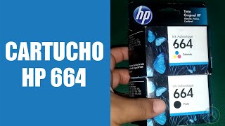 Cartucho HP 664 para impressora HP Ink Deskjet [upl. by Anaujd37]