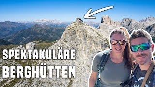 Dolomiten 10 spektakuläre Berghütten in grandioser Lage und toller Aussicht [upl. by Juli]