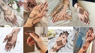 Top Trending Minimal Henna Mehndi Design 2024  Simple Mehndi Design Please Subscribe My Channel [upl. by Nodnar]