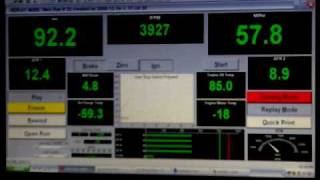 Deans 106 turbo dyno console playback [upl. by Barri]