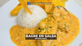 Como hacer Bagre en Salsa Super Fácil [upl. by Nepean]