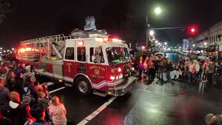 Morganton NC 2022 Christmas Parade 5K [upl. by Mamie]