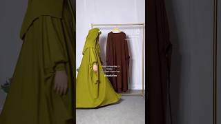 4 piece Abaya casualabaya muslimattire hijab abayamodern muslimclothing abayastore [upl. by Wilen]