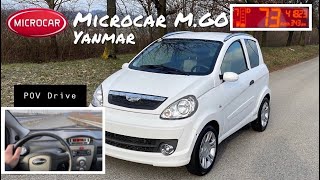 Microcar MGO Yanmar 2010 POV Drive Highspeed Walkaround [upl. by Uhthna158]