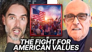 Russell Brand and Rudy Giuliani on Power Legal Battles and the Fight for American Values [upl. by Irallih198]