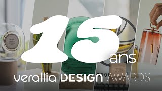 Verallia Design Awards  France  2024  15 ans dinnovation et de créativité  FR [upl. by Llednik873]