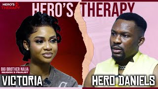 HEROS THERAPY VICTORIAThe woman standing on Business I had a lot of self doubts  BBNaija 2024 [upl. by Michaella85]