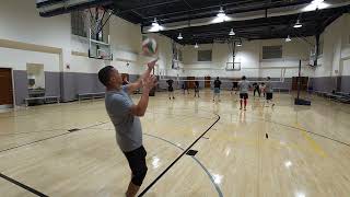 Tenafly Open Gym Set I 101324 Volleyball [upl. by Gregoor]