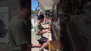 Maple Leaf Rag on an Antique Piano in Snoqualmie WA [upl. by Ardy]