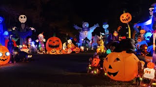 Halloween display 2024  Kouchibouguac New Brunswick 🎃 [upl. by Analise]