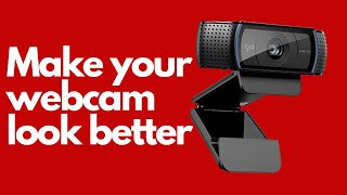 Best settings for Logitech c920 webcam [upl. by Seedman]