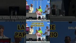 Papo Rosario la lucha del recordado “carbonerito” de El Gran Combo 🙁 shorts salsa elgrancombo [upl. by Adilen841]