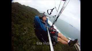 Parapente Praia Mole  Florianópolis  SC [upl. by Angie]