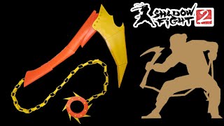 Blood Reaper Shadow Fight 2  How to make origami paper Ninja Scythe [upl. by Dolores]