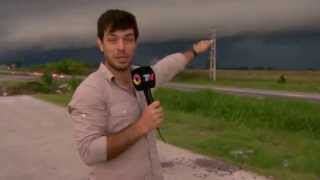 Cazatormentas al ataque Tormentas por la Pcia de BsAs con José Bianco por TN  Stormchaser [upl. by Eirotal]