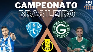 AO VIVO  Paysandu x Goiás  Série B  Campeonato Brasileiro 2024 [upl. by Hamner189]