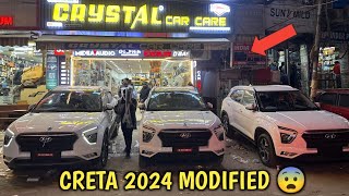 CRETA 2024 NEW MODEL  CRETA MODIFIED BASE TO TOP  Hyundai creta modified  creta 2024 modified [upl. by Ellehsem809]