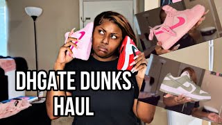 DHgate Dunks Haul [upl. by Crespo812]