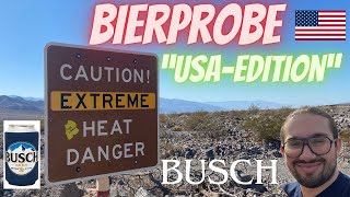 Bierprobe 146 aus den USA Busch von Anheuser Busch  fruchtig blumig und verdächtig deutsch [upl. by Eimme]