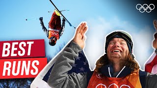 Unbelievable ski halfpipe runs at PyeongChang 2018 ⛷ [upl. by Rellek266]