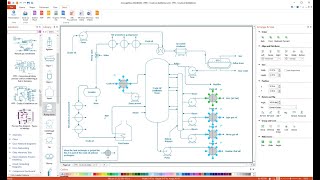 How to Draw a Chemical Process Flow Diagram [upl. by Ardnat]