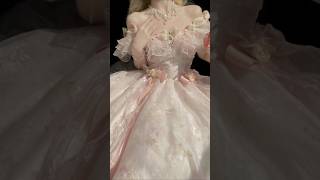 Pretty dress collection for girl flower aesthetic bridal traditional tiktok reels cute [upl. by Huttan]