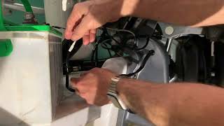 How to Replace Trim Unit YAMAHA F115 PART 3 [upl. by Lexa]