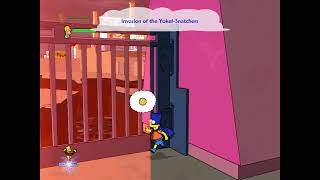 The Simpsons Game PS3X360  Yokel Position Storage Setup [upl. by Eikcir]