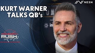 Kurt Warner Talks Drake Maye Bo Nix Caleb Williams Super Bowl 36 and more [upl. by Ayalahs703]